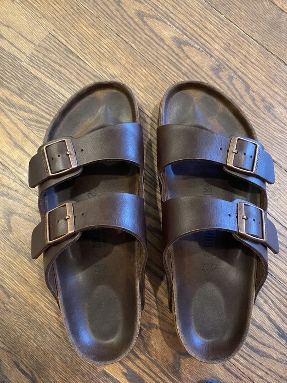 Birkenstock Arizona’s, size 12 need to be recorked